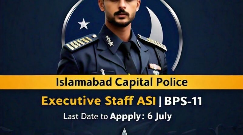 Islamabad Capital Police Jobs